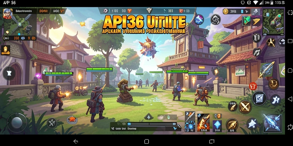 Screenshot utama API36 menunjukkan tampilan antarmuka aplikasi Utility.