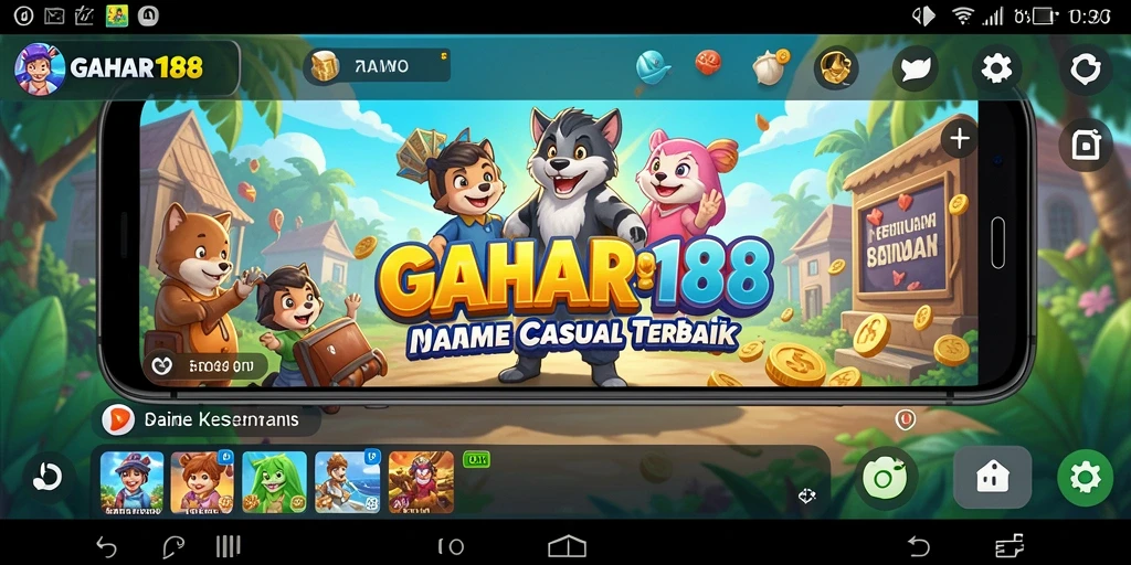 Screenshot utama GAHAR188 menunjukkan gameplay yang seru dan interaktif.