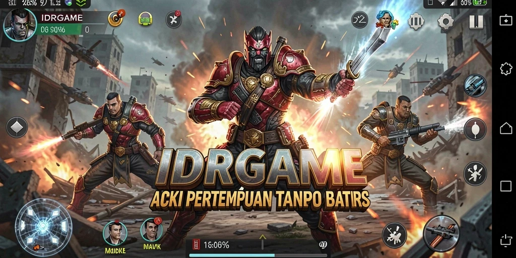 Gameplay mendebarkan di IDRGAME dengan aksi laga yang seru.