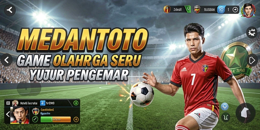 Tampilan gameplay MEDANTOTO yang dinamis dan penuh aksi.