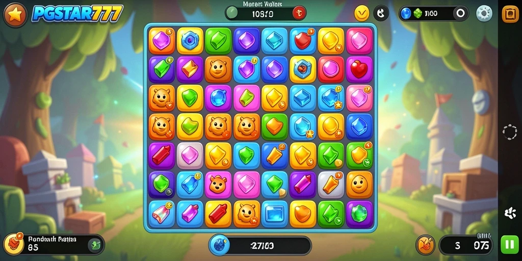 Tampilan seru gameplay PGSTAR777 yang penuh warna dan menantang.