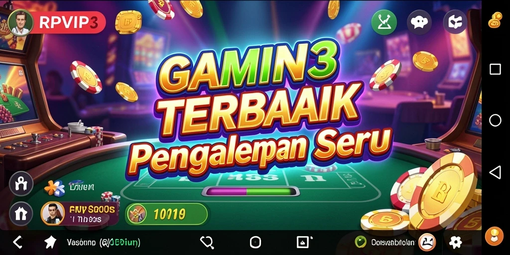 Screenshot RPVIP3 menampilkan gameplay Kasino yang mengasyikkan dan interaktif.