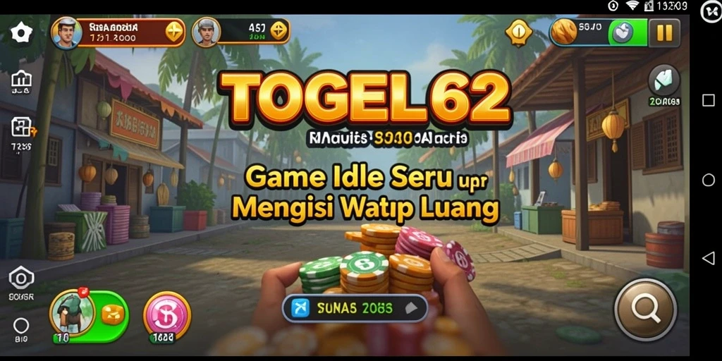 Tampilan gameplay TOGEL62 menunjukkan angka dan taruhan yang menarik.
